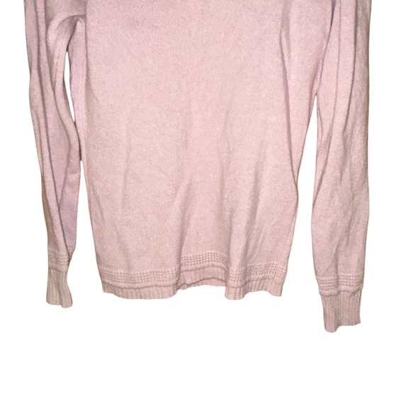 Benedetta B Womens Italian Merino Wool Cashmere Blend Sweater Medium Blush Pink - Picture 4 of 8